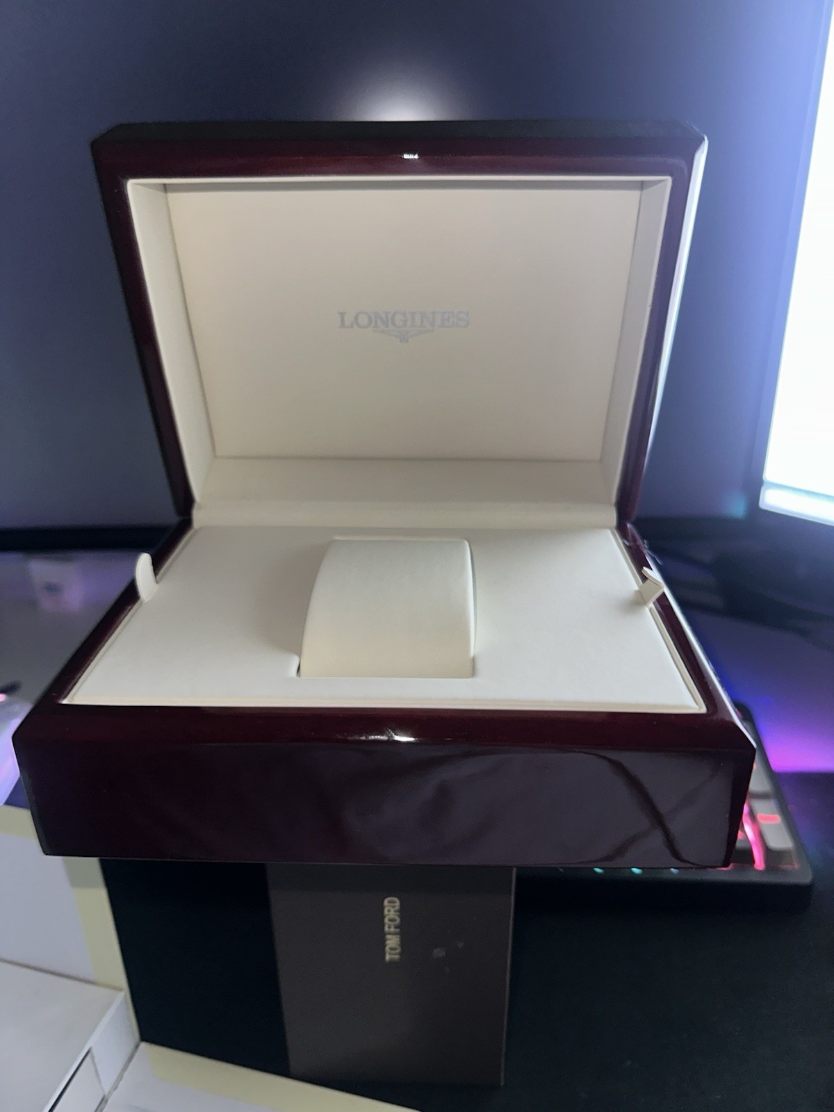 Longines Watch Box with Outer Case and Booklets