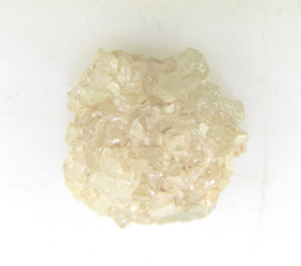 1.68 CTS NATURAL REAL RAW UNCUT GREY ROUGH DIAMOND 8.09×7.69×4.45 MM