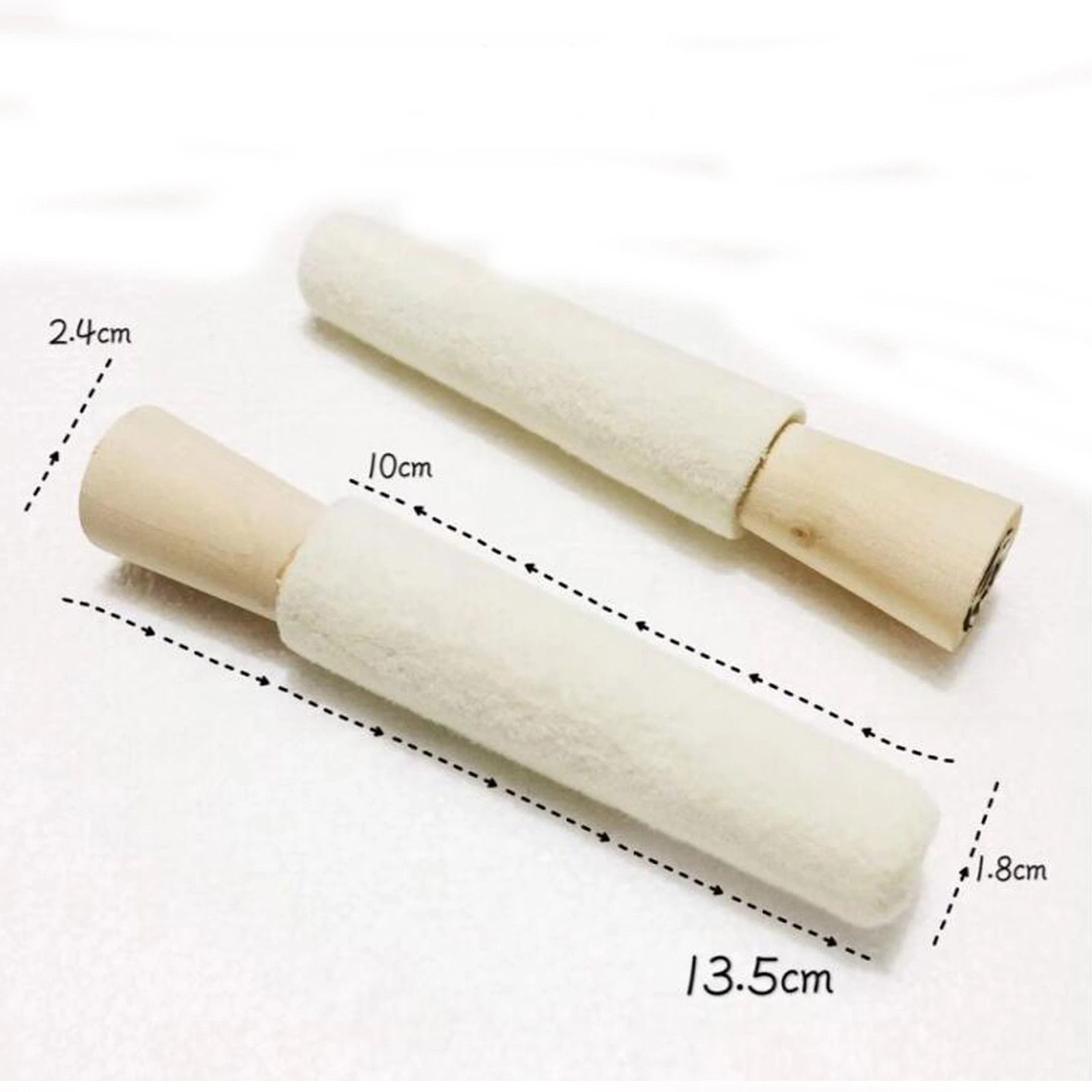 Inside Ring Polishing Stick Felt Buffing Rod Jewelry Making Tools Durable