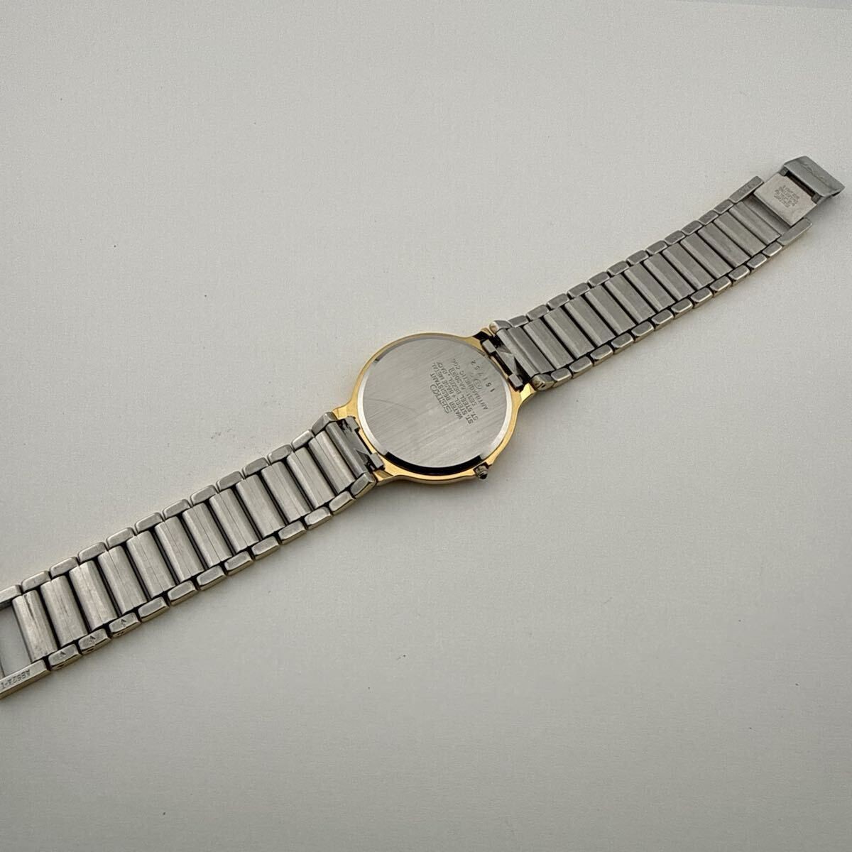 SEIKO 5E31 6A30 Seiko DOLCE Men s Boys Wristwatch Working D436