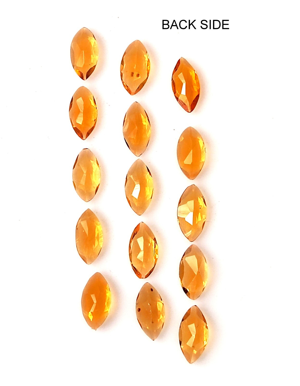 2.5X5 MM MARQUISE CUT AAA+ NATURAL MEXICAN FIRE OPAL FACETED GEMSTONE 15 PIECES