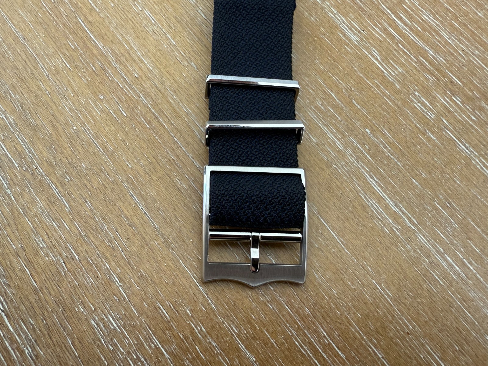 Tudor Black Bay 22mm Navy Blue Fabric strap with Stainless steel Buckle M79230B