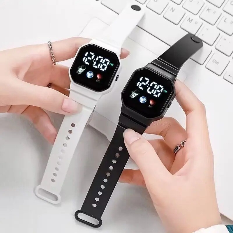 Sport LED Digital Screen Wrist Watch For Men Women Unisex Boys Girls Kids Gift