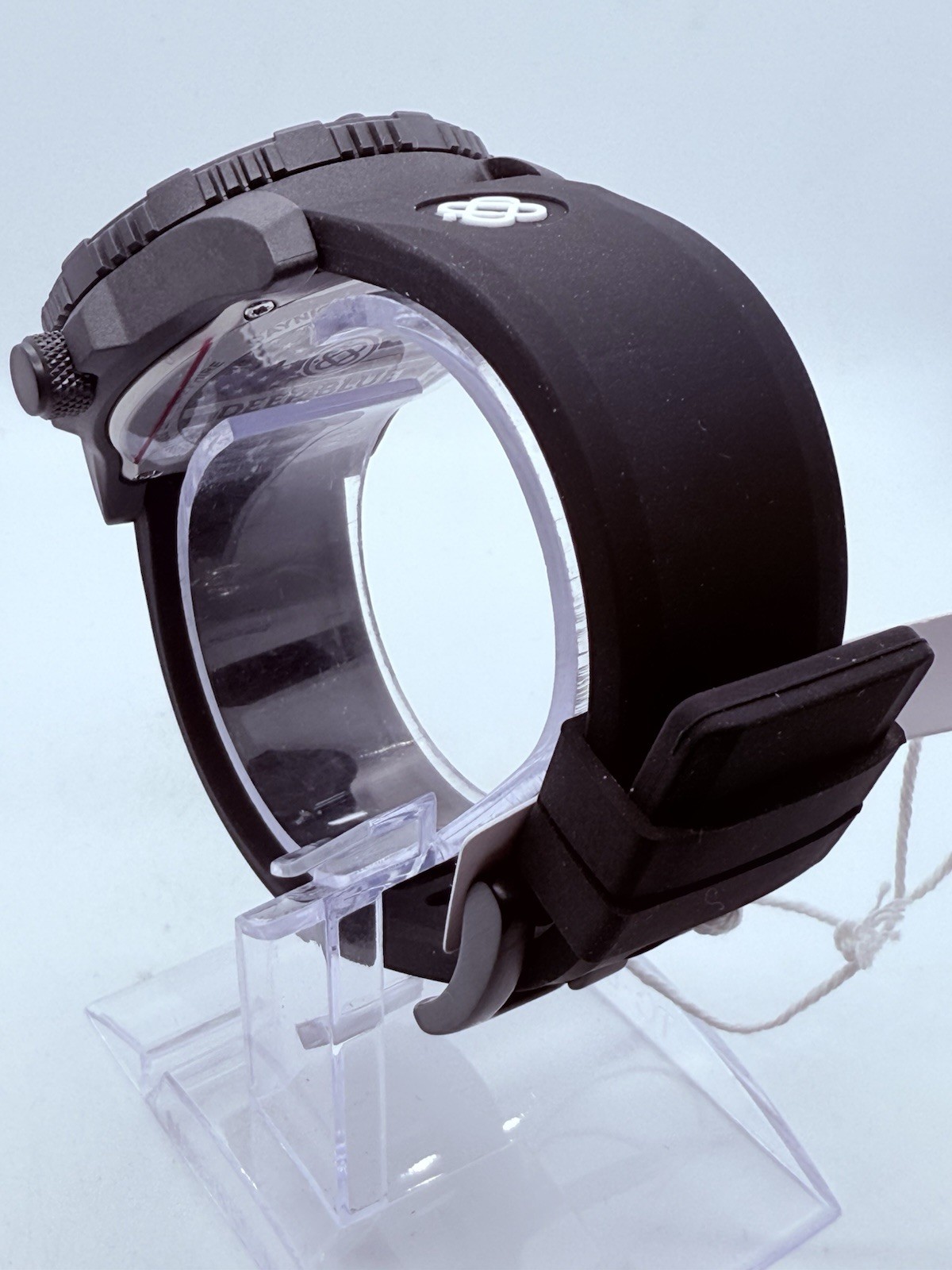 Deep Blue DAYNIGHT 43MM DIVER SOLAR POWERED PC BLACK DIAL USA🇺🇸3 COLOR TUBES‼️