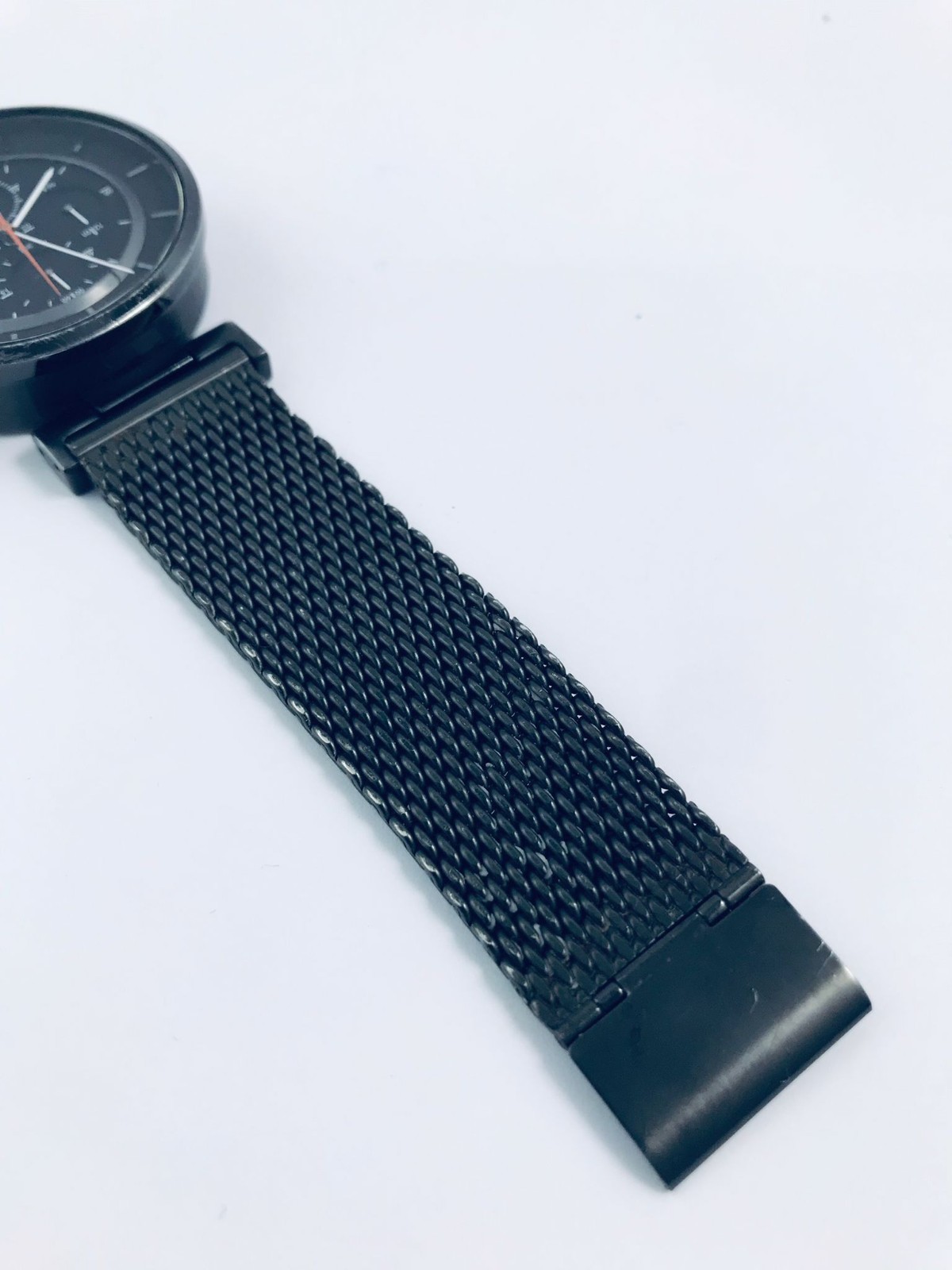 ISSEY MIYAKE VK67-0010 42MM BLACK QUARTZ WATCH ON MESH BAND