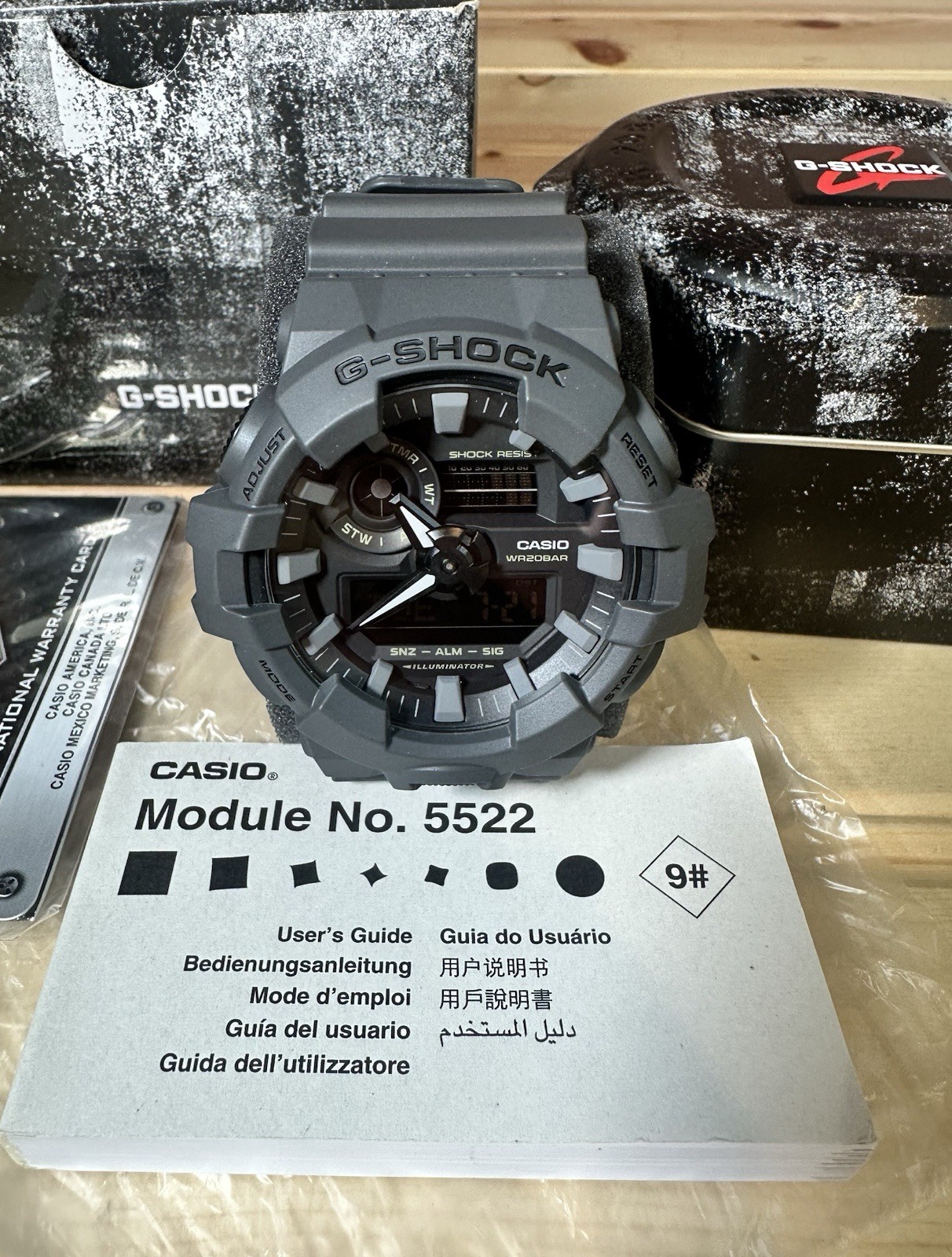 Casio G-SHOCK GA700UC8A Watch Gray Utility Color Analog-Digital See Details*