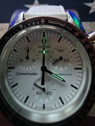 Watch Case 39.7mm Steel Sapphire Glass VK63 Movement 20mm Strap Mens Fit Kit