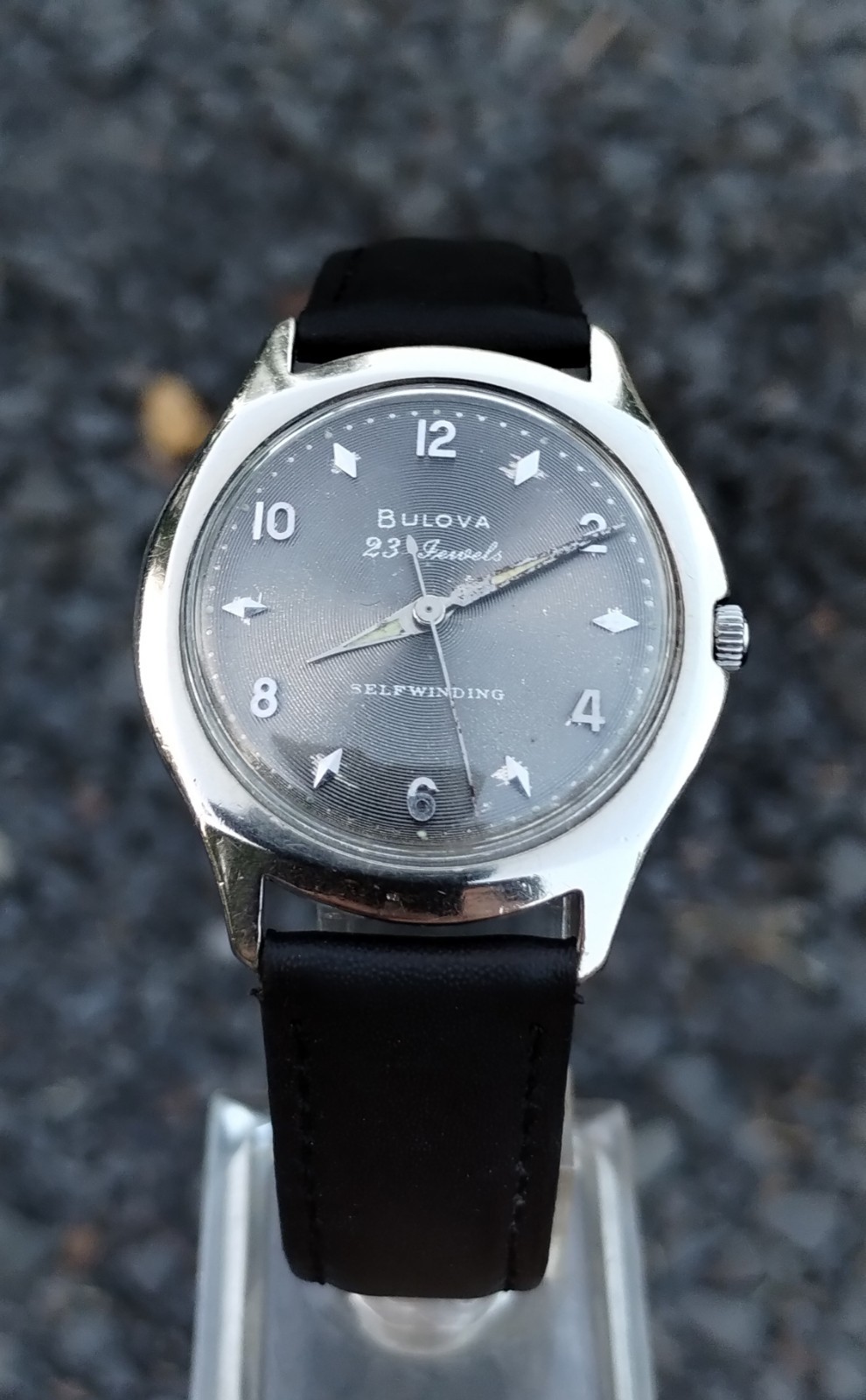 Vintage 1963 Bulova 23 Jewel Self Winding Men’s Wrist Watch 10 Carat Gold Filled