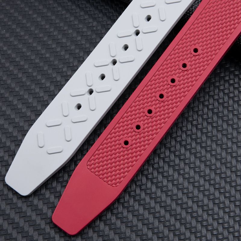 20 mm Fluorine FKM Rubber Watch Strap Fits IWC Portuguese Model Watches 40/41mm