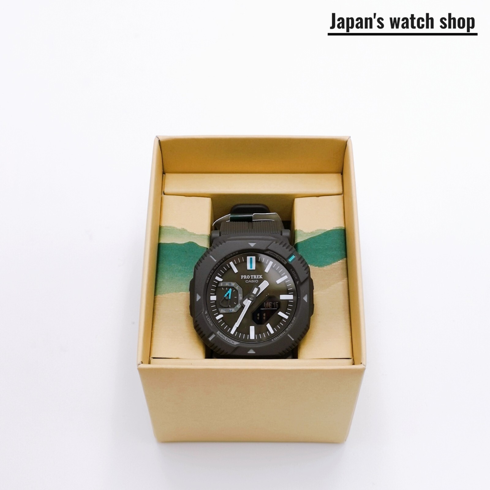 CASIO PRO TREK PRJ-B001-1JF Black Solar Bluetooth Men’s Watch New in Box