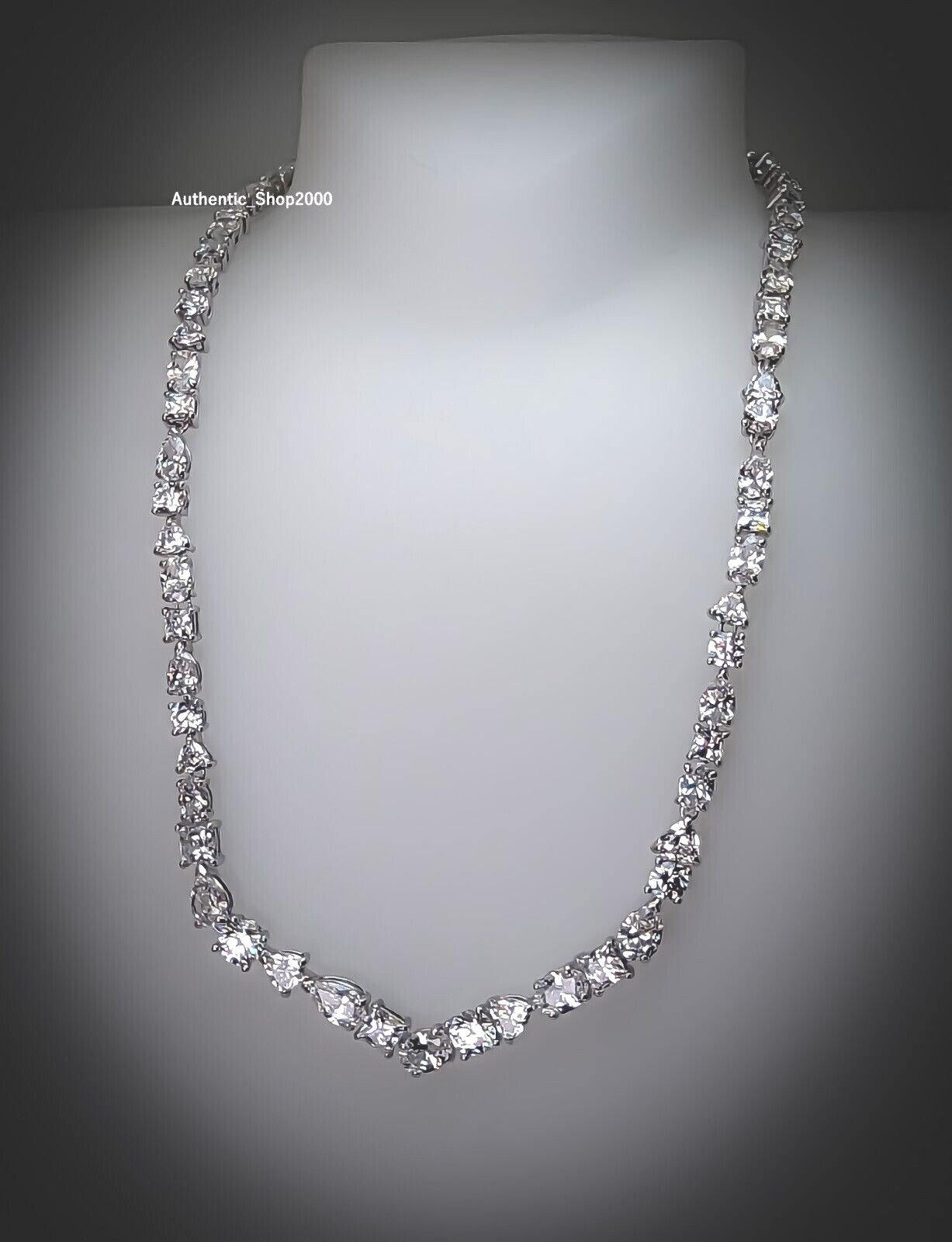 NEW 100% Authentic SWAROVSKI White Bridal Mesmera Set Earrings Necklace 5674306