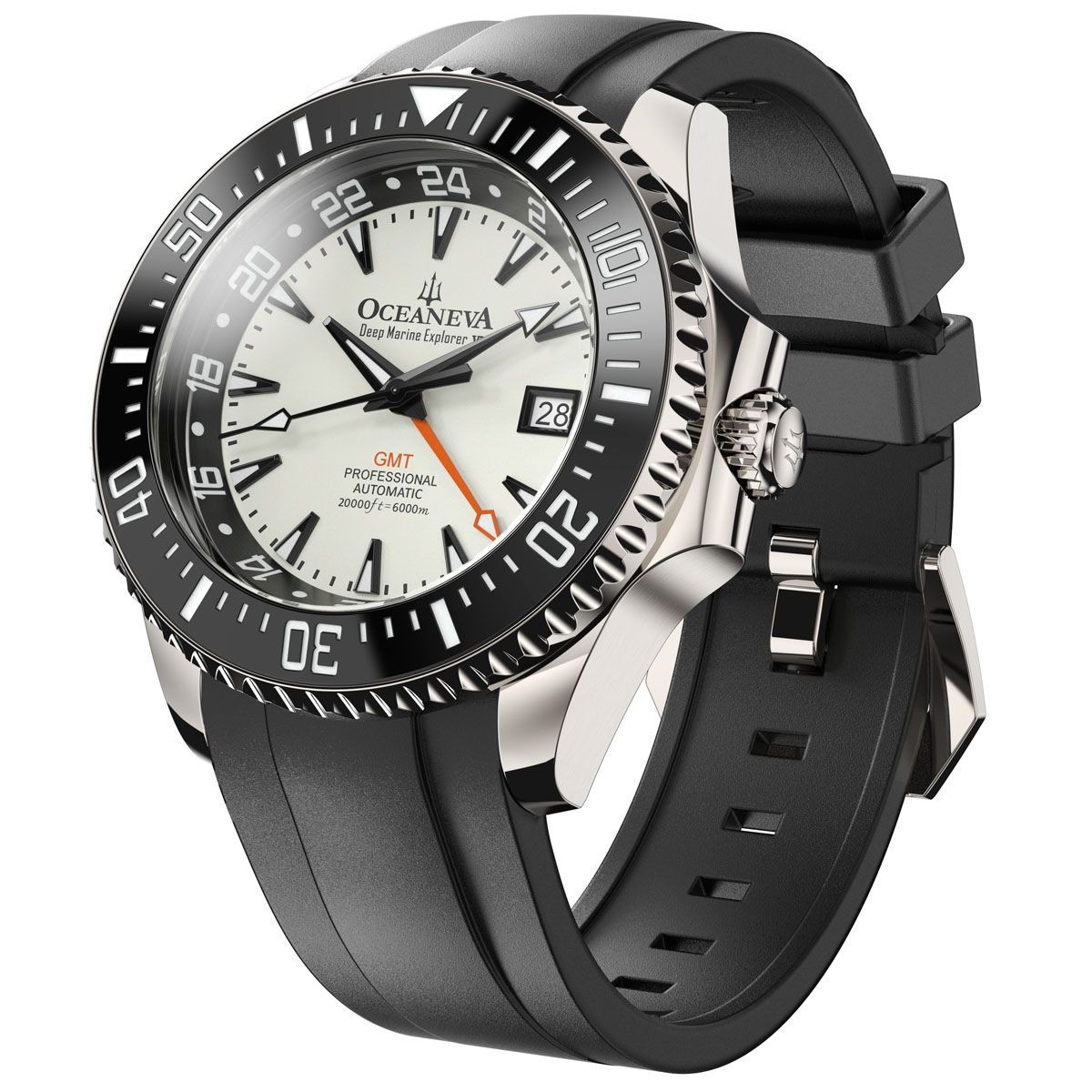 Oceaneva Deep Marine Explorer VI 6000m Titanium X1 Automatic Watch