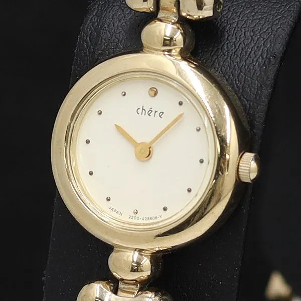 Working condition, excellent condition. Citizen Share 2200-229495 Quartz Ivory D