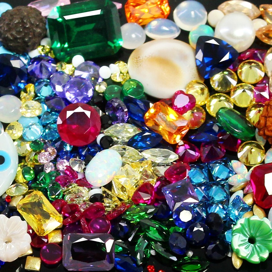 Natural Burma Ruby Emerald Tanzanite Tourmaline Citrine Opal 29 Pc Lot Gems B526