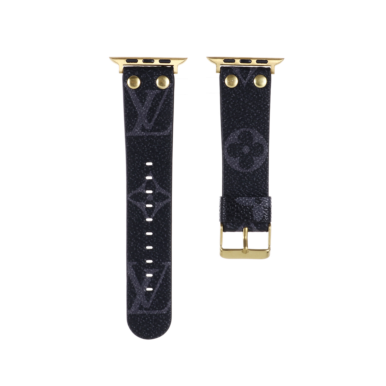 For Apple Watch Series 9/8/7/6/5/4 45mm 41mm 44mm 40mm SE Luxury Leather Strap