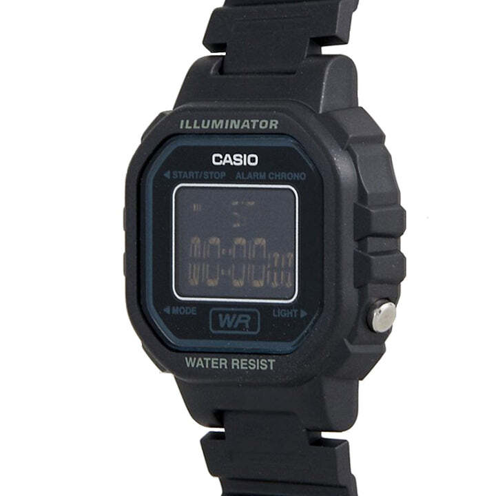 Casio LA20WH-1B Women’s Classic Digital Black Resin Band Watch