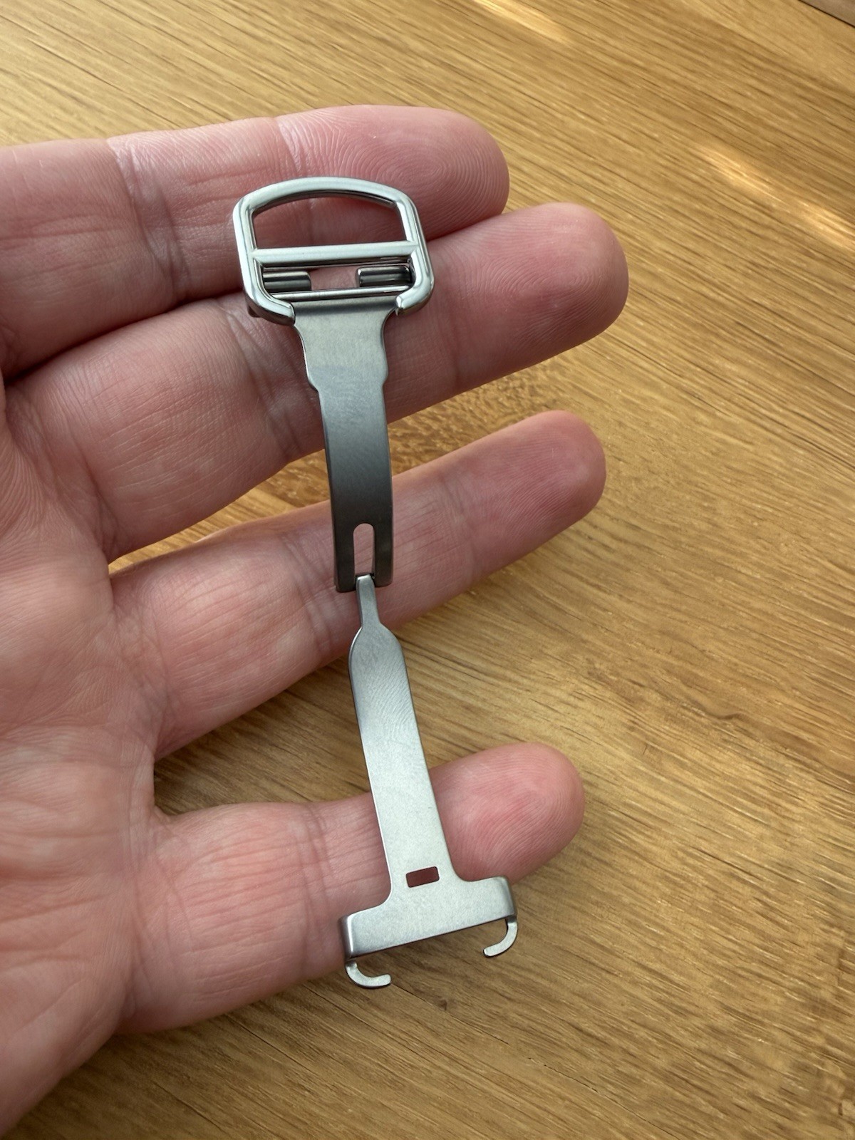 Cartier Stainless Steel 18mm Deployment Buckle 100% Authentic NOS