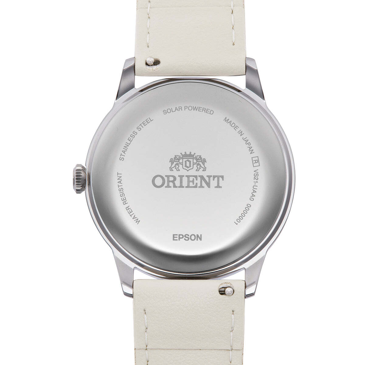 ORIENT Classic Bambino 38 RN-WK0002E Solar Quartz Watch Pale Green Dial 38.4mm
