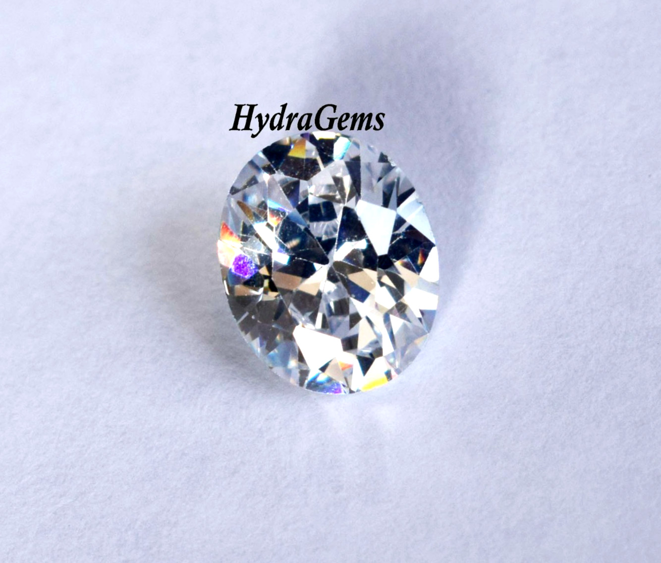 5.80 Ct Apx. Natural White Sapphire Oval Cut Loose Gemstone for Jewelry Making