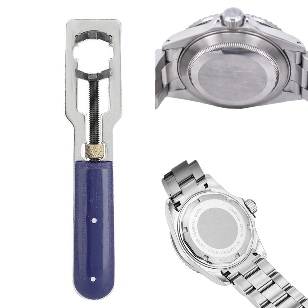 Protable Universal Watch Back Case Cover Opener Remover Repair Wrench Tool