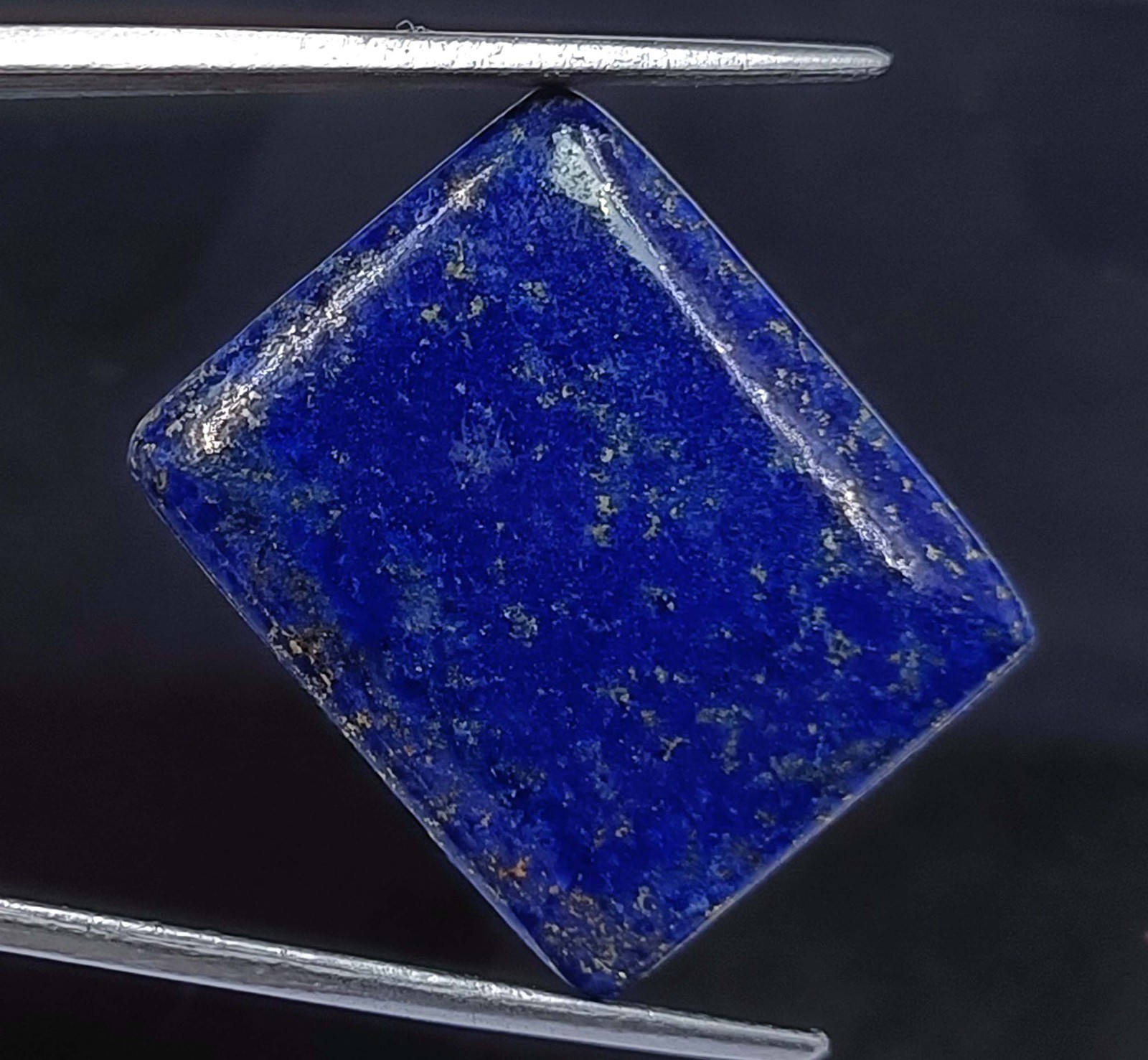 12.00 Ct Natural Blue Lapis Lazuli Emerald Cut IGL Certified Loose Gemstone 5DNA
