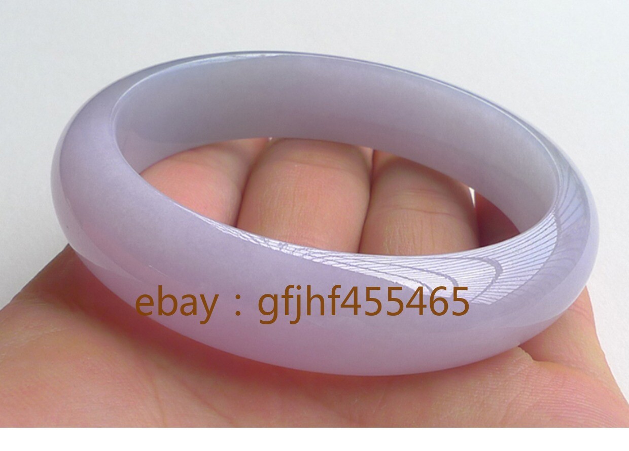 glutinous purple jade bracelet, light green floating flower, violet