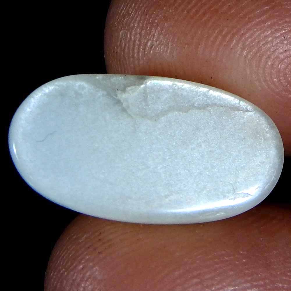 9.15Cts100%Natural Quality Silky Monnstone Oval Cabochon Loose Gemstone