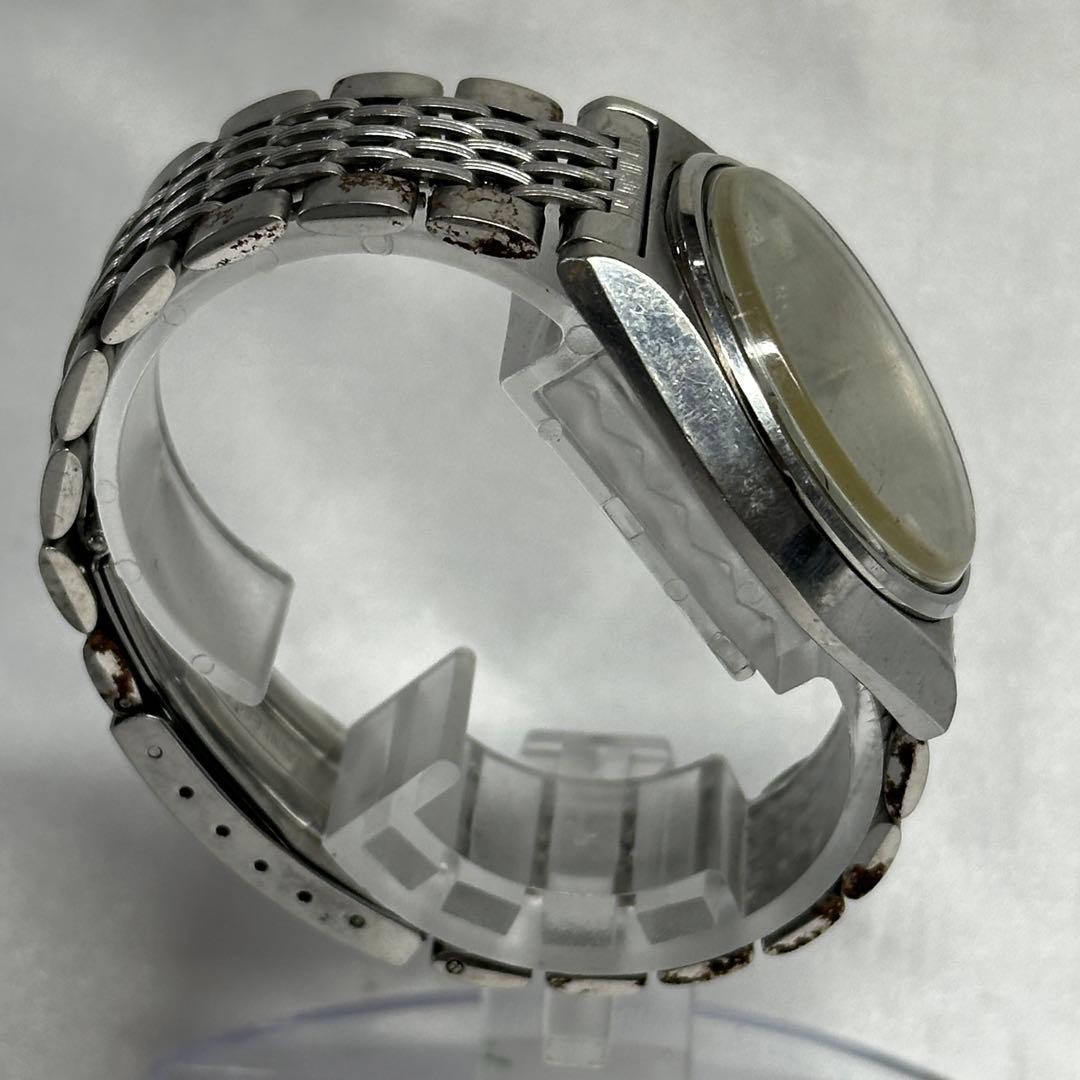Seiko Lord Matic 5606-7010 Automatic Watch Silver Dial 1970s Used