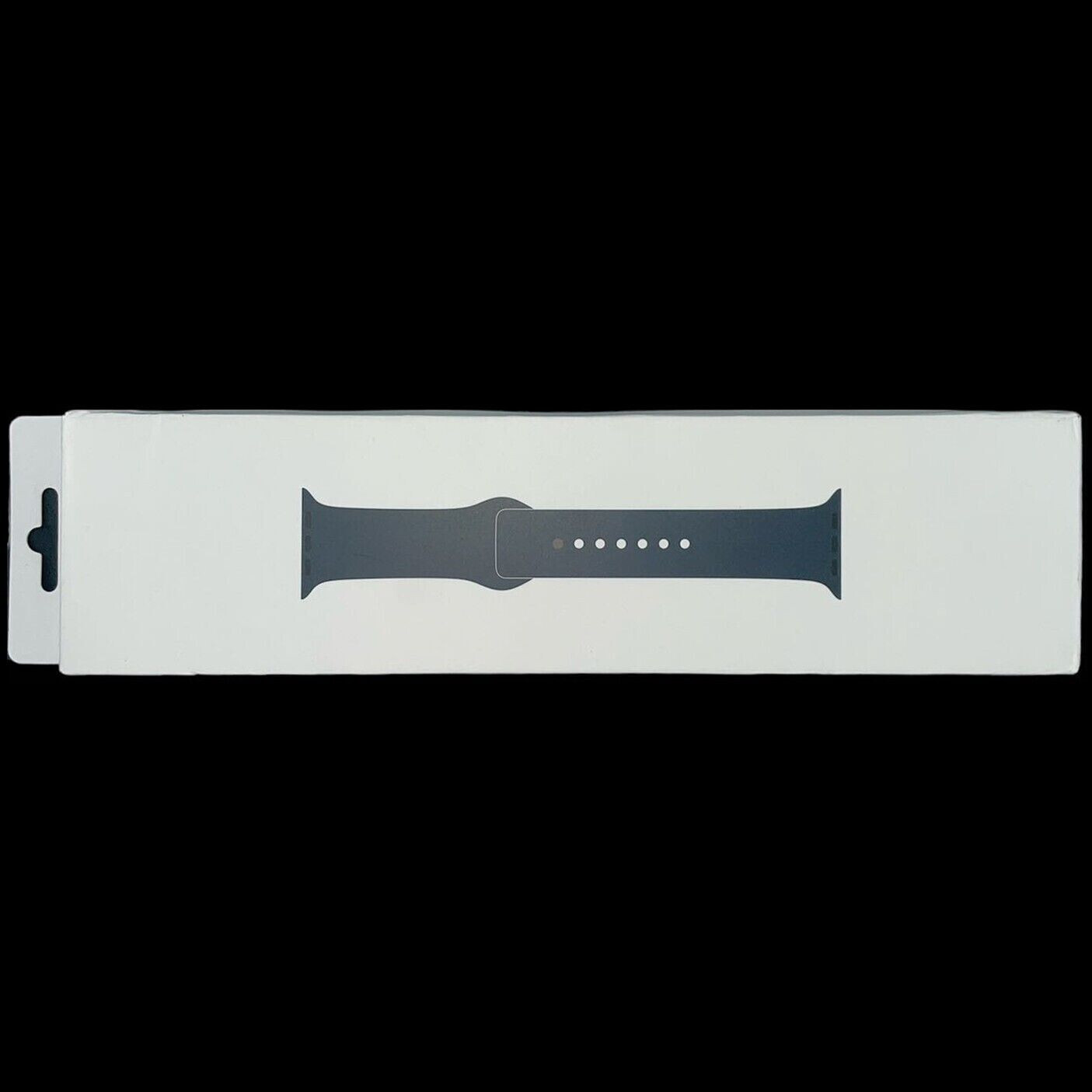 Apple iWatch 42mm 44mm 45mm 5 6 7 8 9 SE Ultra Sport Band – Midnight Black