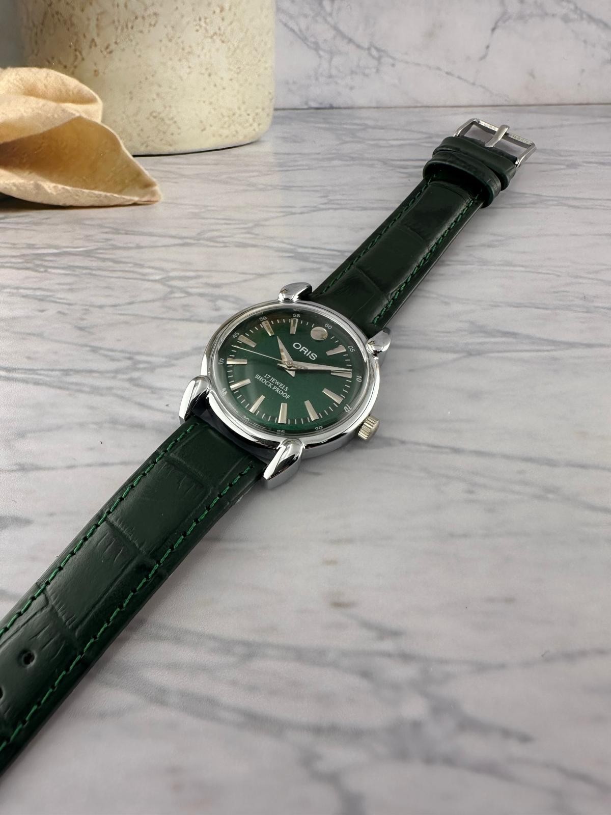 Vintage Oris Swiss ST-96 Hand Wind Mechanical Men’s Watch – FREE SHIPPING