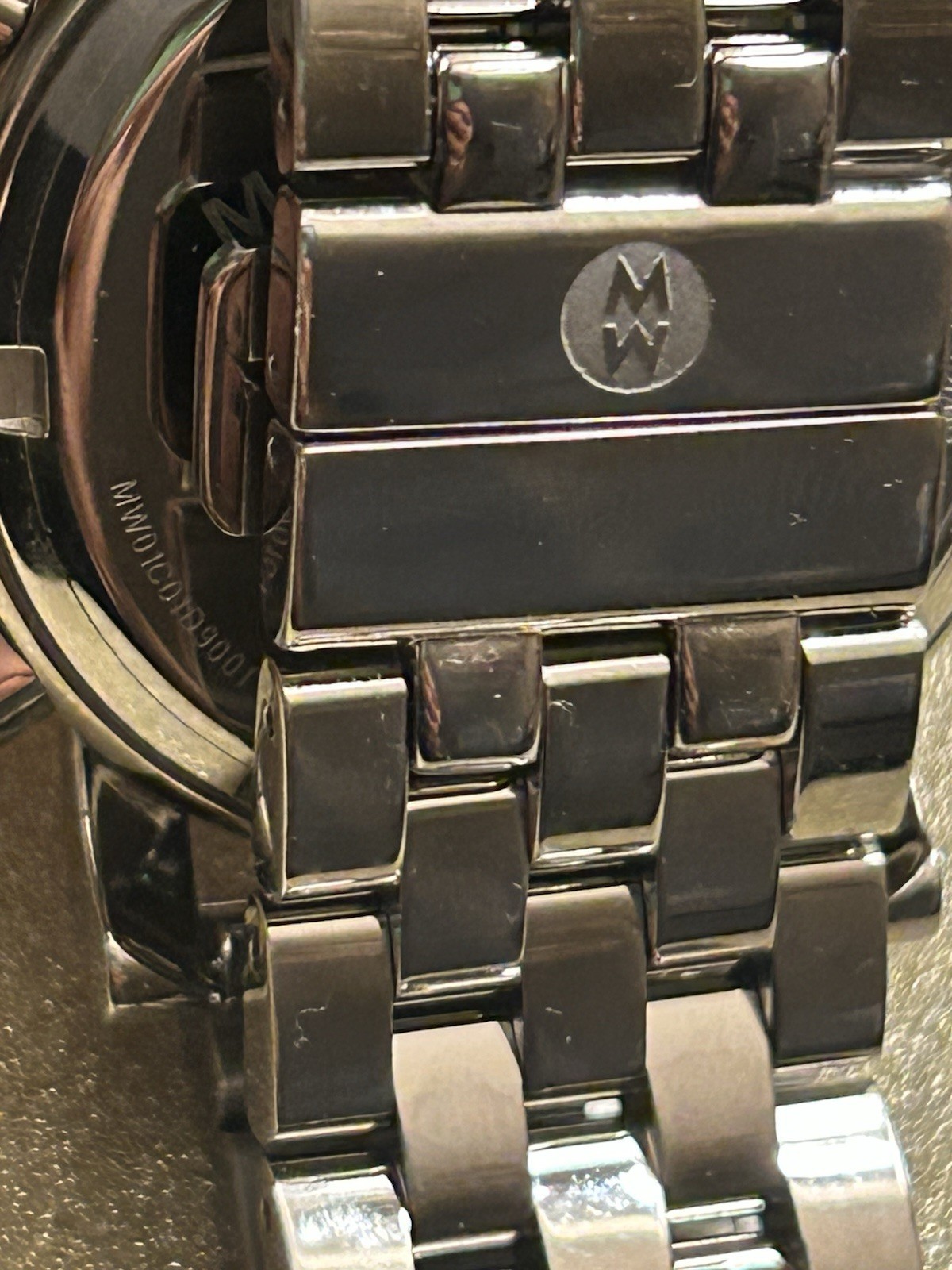 Michele Sport Sail Chronograph Watch 0,46 Carat Diamonds