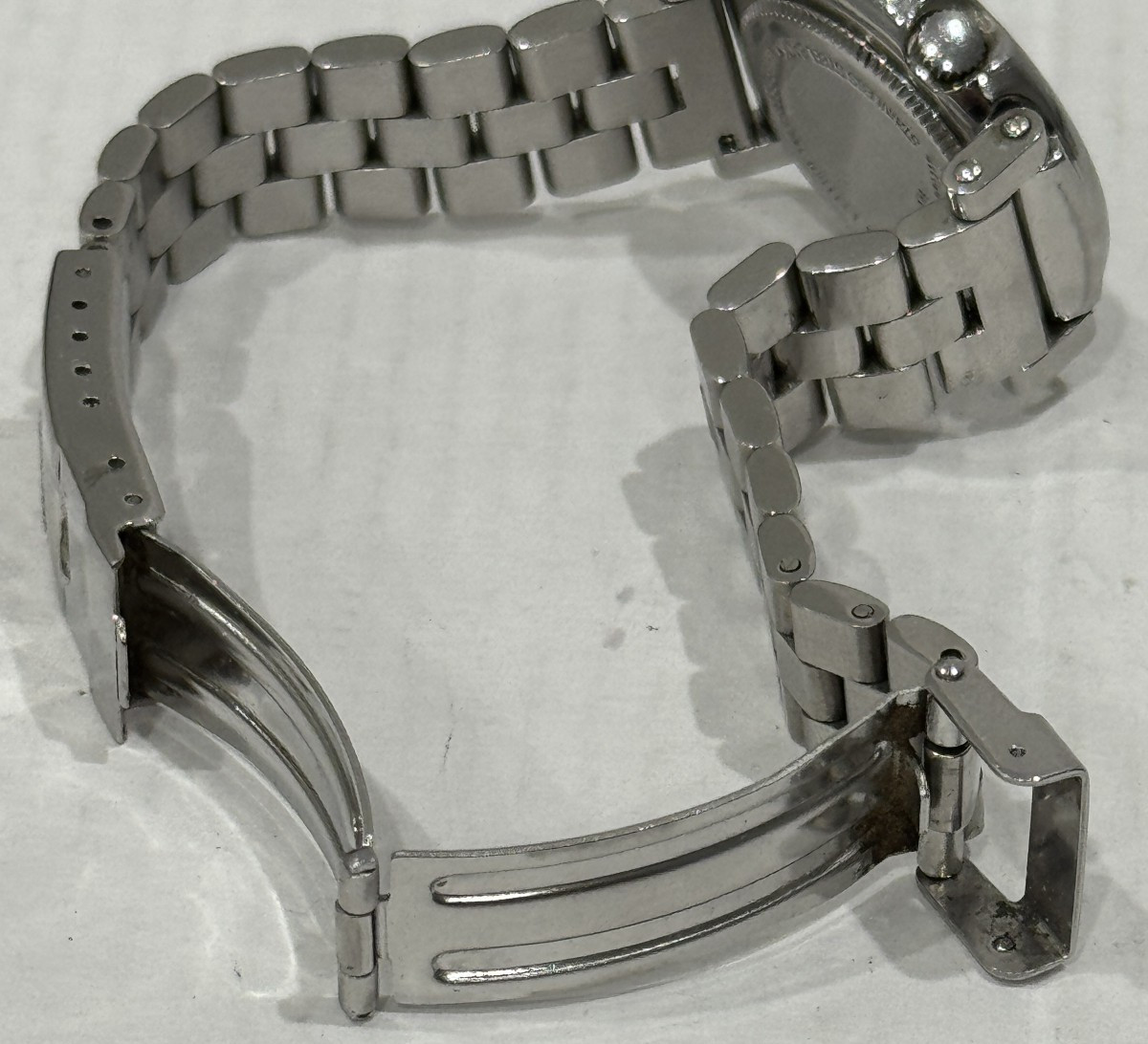 Vintage Rare Victorinox Swiss Army Delta 29mm Women Watch w/ 5cm Steel Bracelet