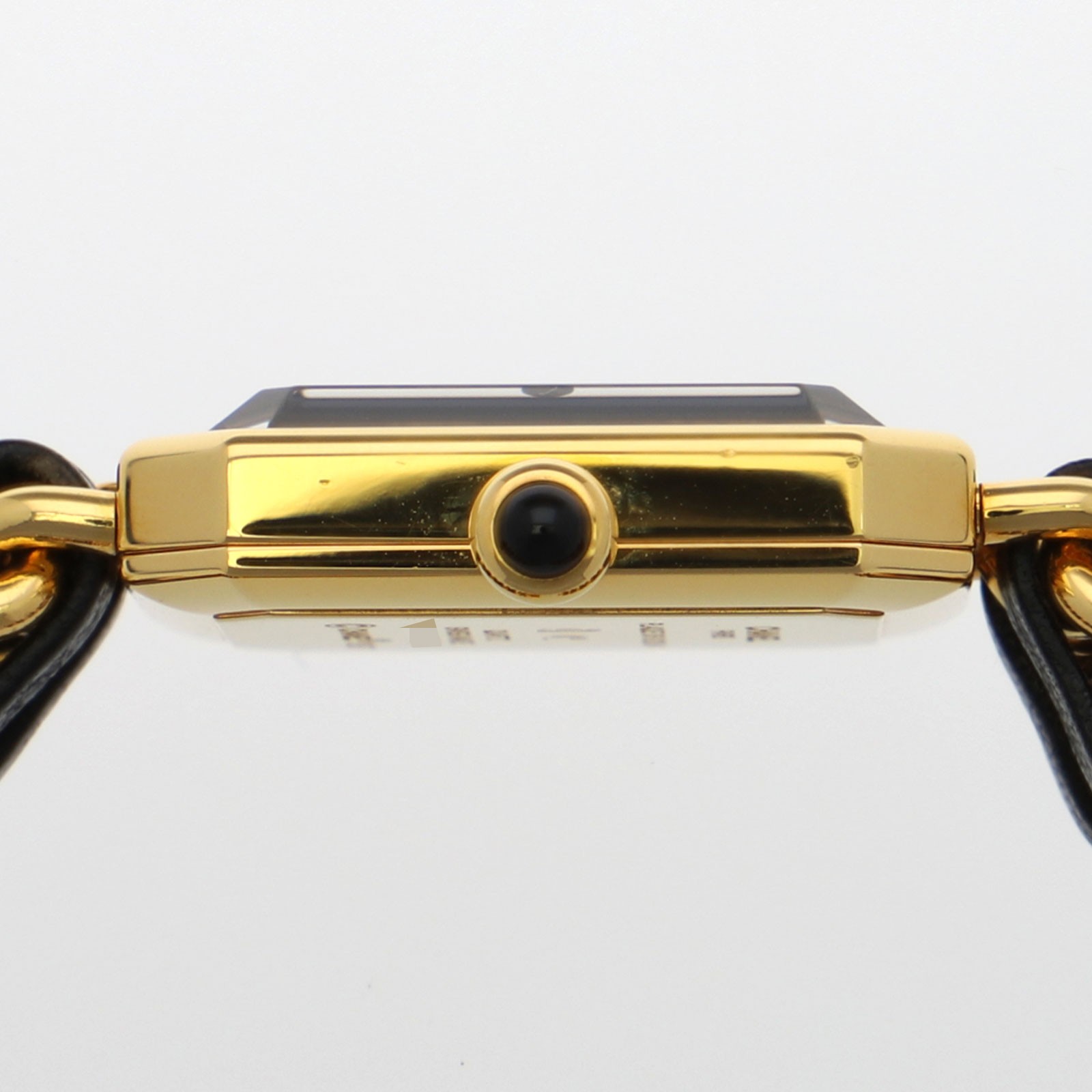 CHANEL H0001 Premiere M black Dial Quartz Gold Plated Leather Women’s