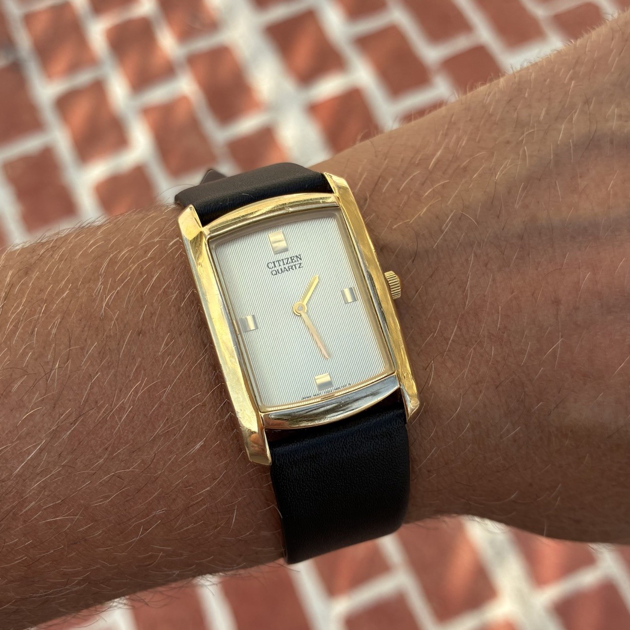 STUNNING Citizen Men’s Tank Watch Read Description