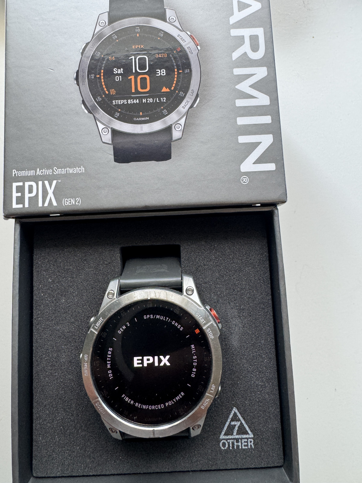 GARMIN EPIX GEN 2 47 MM SLATE STEEL WITH GRAPHITE BAND
