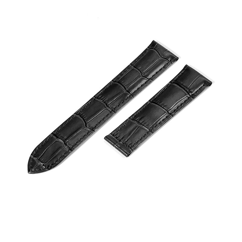 Single Ended Genuine Leather Watch Band Strap for Ctier 16 17 18 20 22 23 25mm