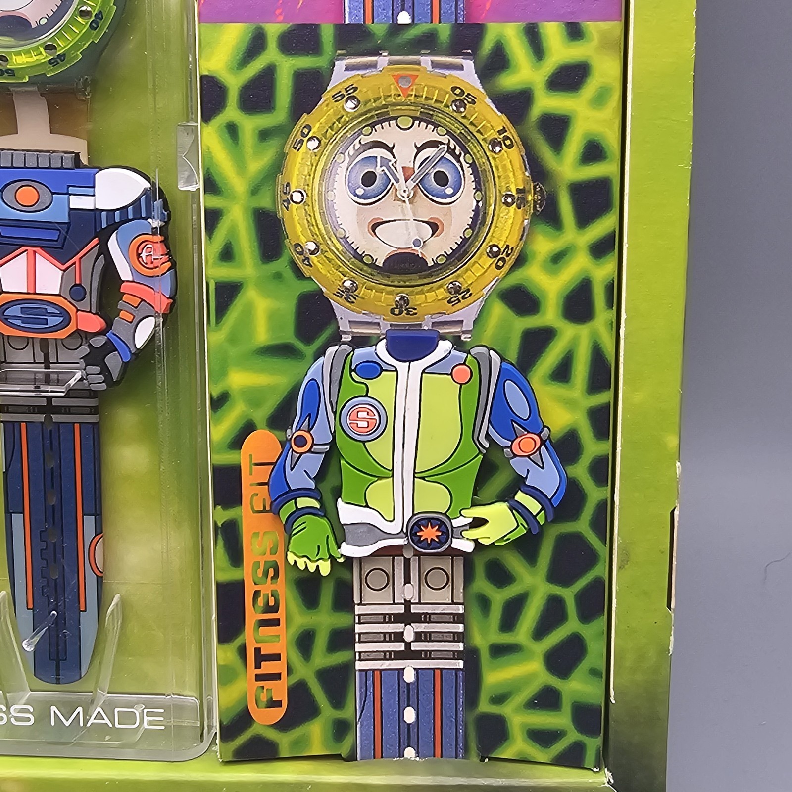 Swatch Strepp Space Guy Watch In Box See Details
