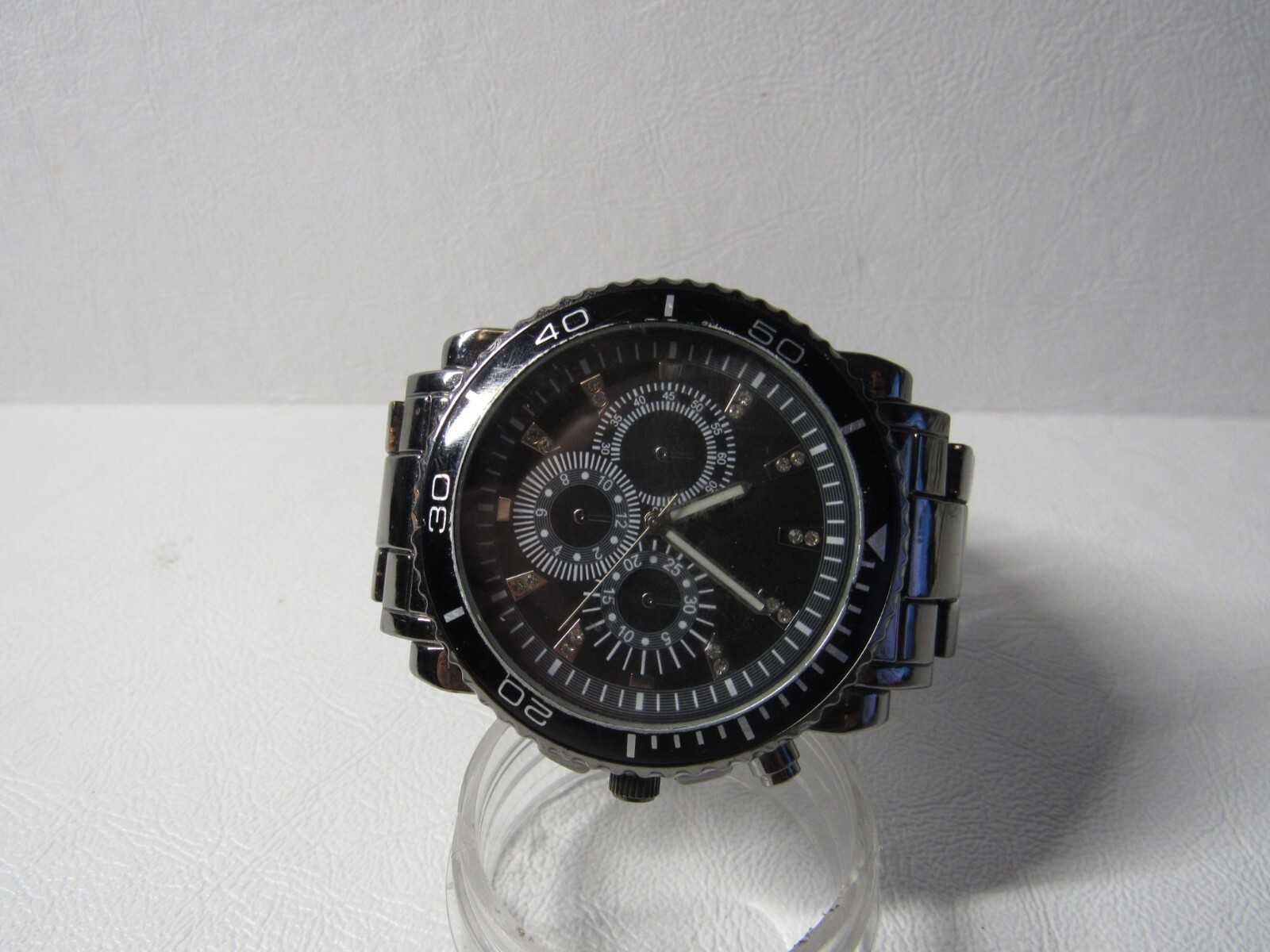 Accutime Watch Corp Men’s Wrist Watch 0521 Japan Movt