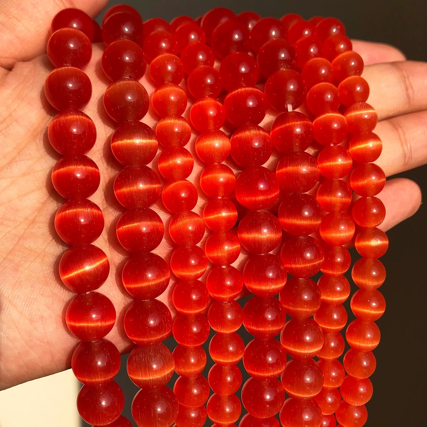 Series I lot natural gemstone spacer loose beads 4mm 6mm 8mm 10mm 12mm stone DIY