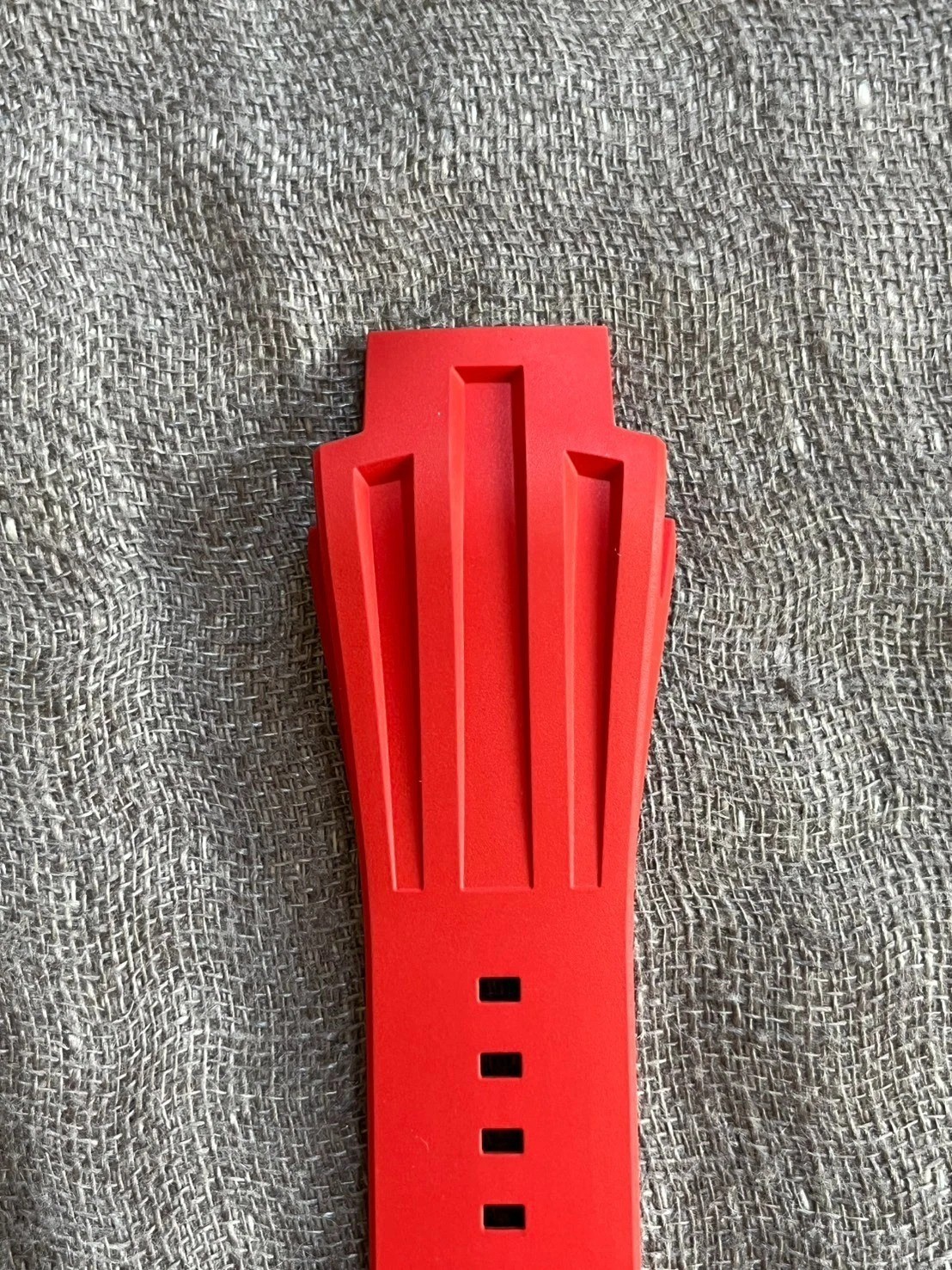 FKM Rubber Watch Strap Size M Replacement For Richard Mille RM032 RM39-01 /60-01