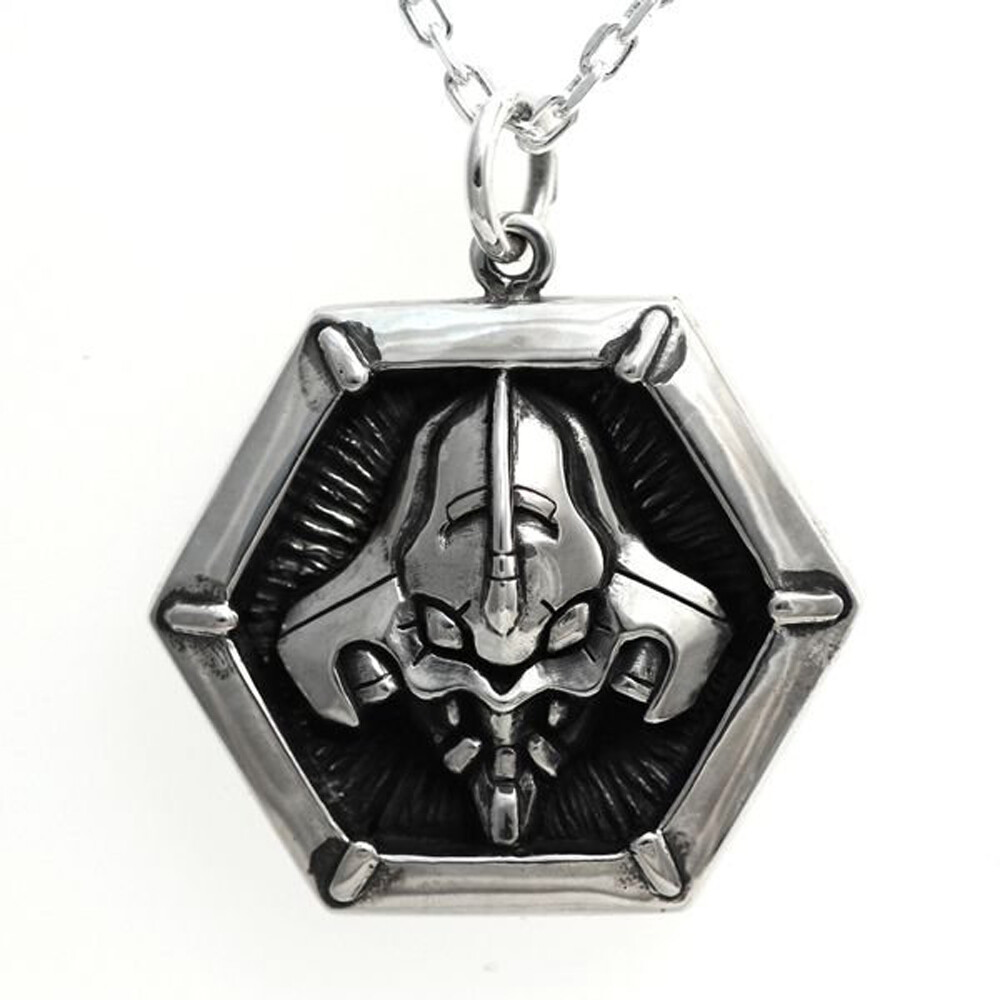 Neon Genesis EVANGELION “Type01 hexagon” Neckless with 50cm Chain