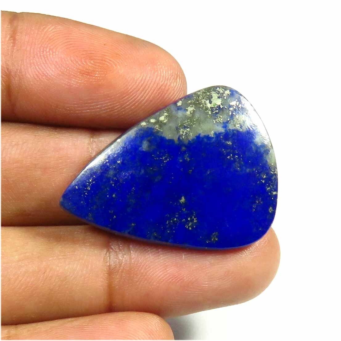 Natural Lapis Lazuli Gemstone 18cts Lapis Lazuli Pear Cabs 30x22x3mm LP-21