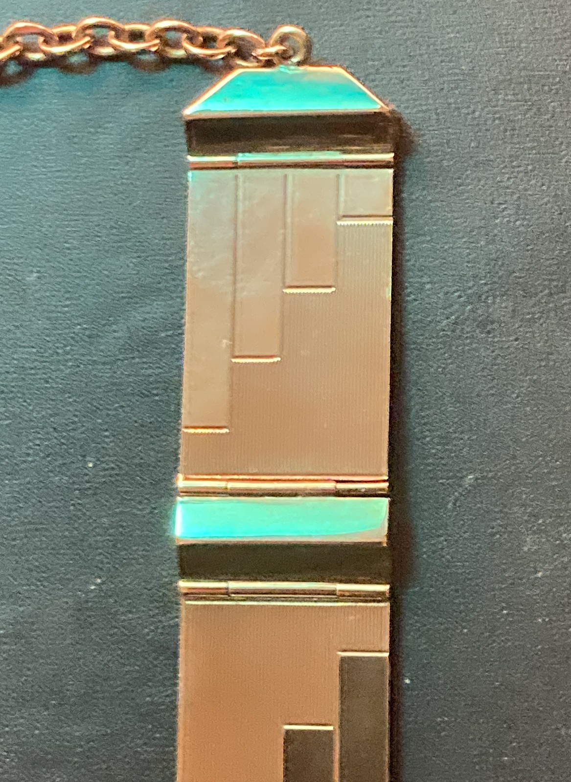ANTIQUE 1920’s 22K/885 SOLID GOLD ART DECO WATCH FOB – 17.5g