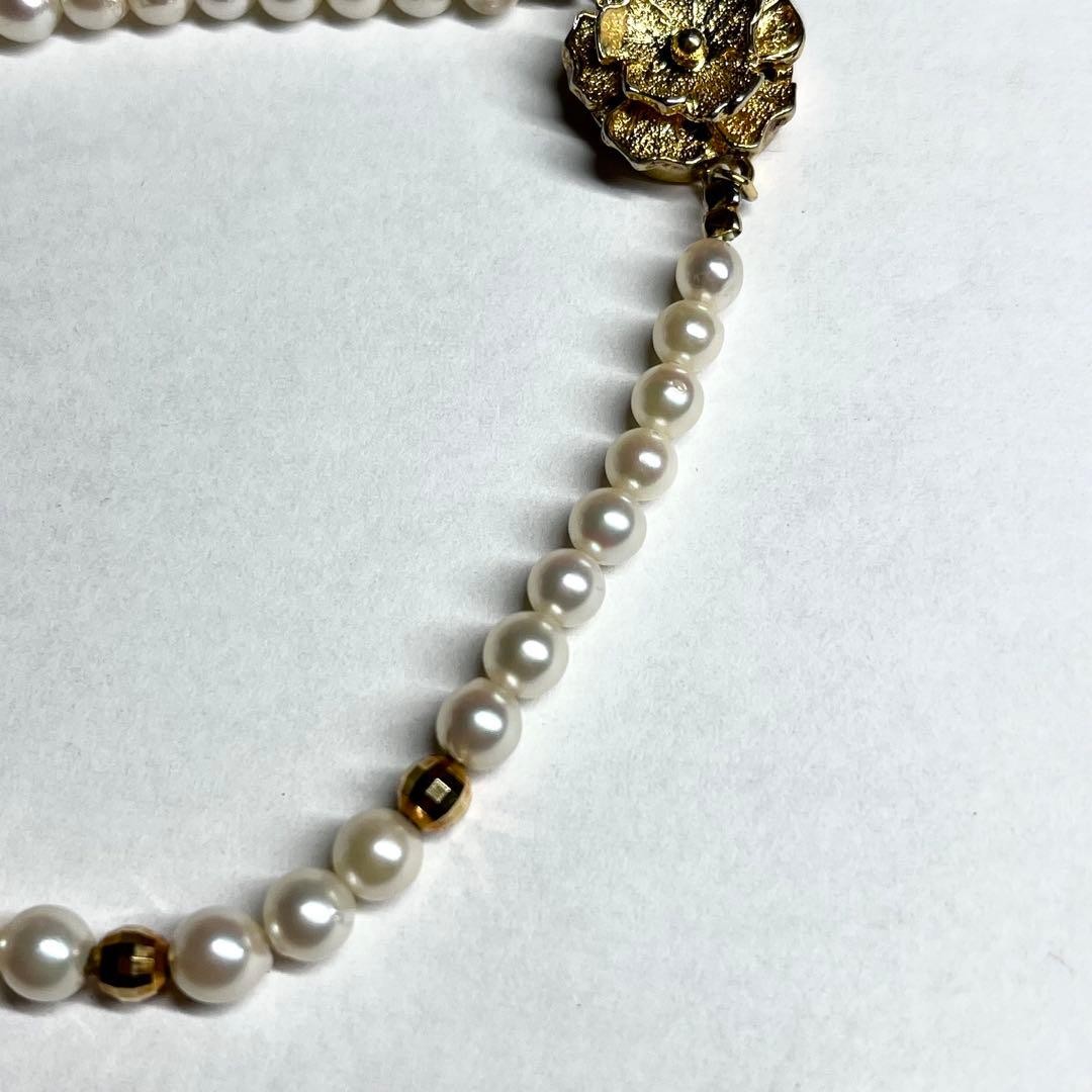 Akoya Pearl Bracelet Baby Pearls 3.5-5.5mm Silver Clasp 20.5cm From Japan