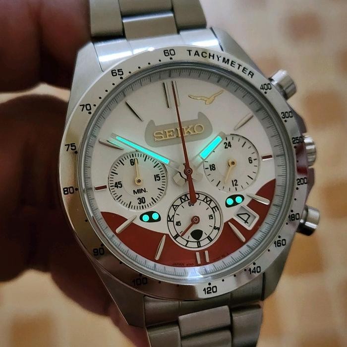 Rare Seiko x JR Kyushu Railway Company KAMOME N700S Mecha Quartz 8T63-01M0