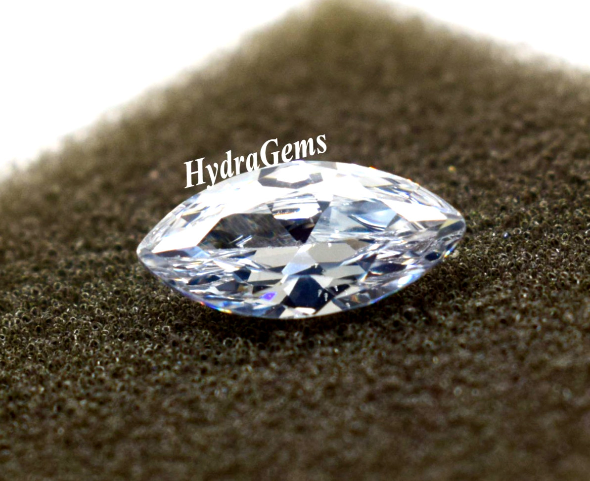 Certified Natural White Sapphire 2.80 Ct Marquise Cut Sri Lanka Loose Gemstone