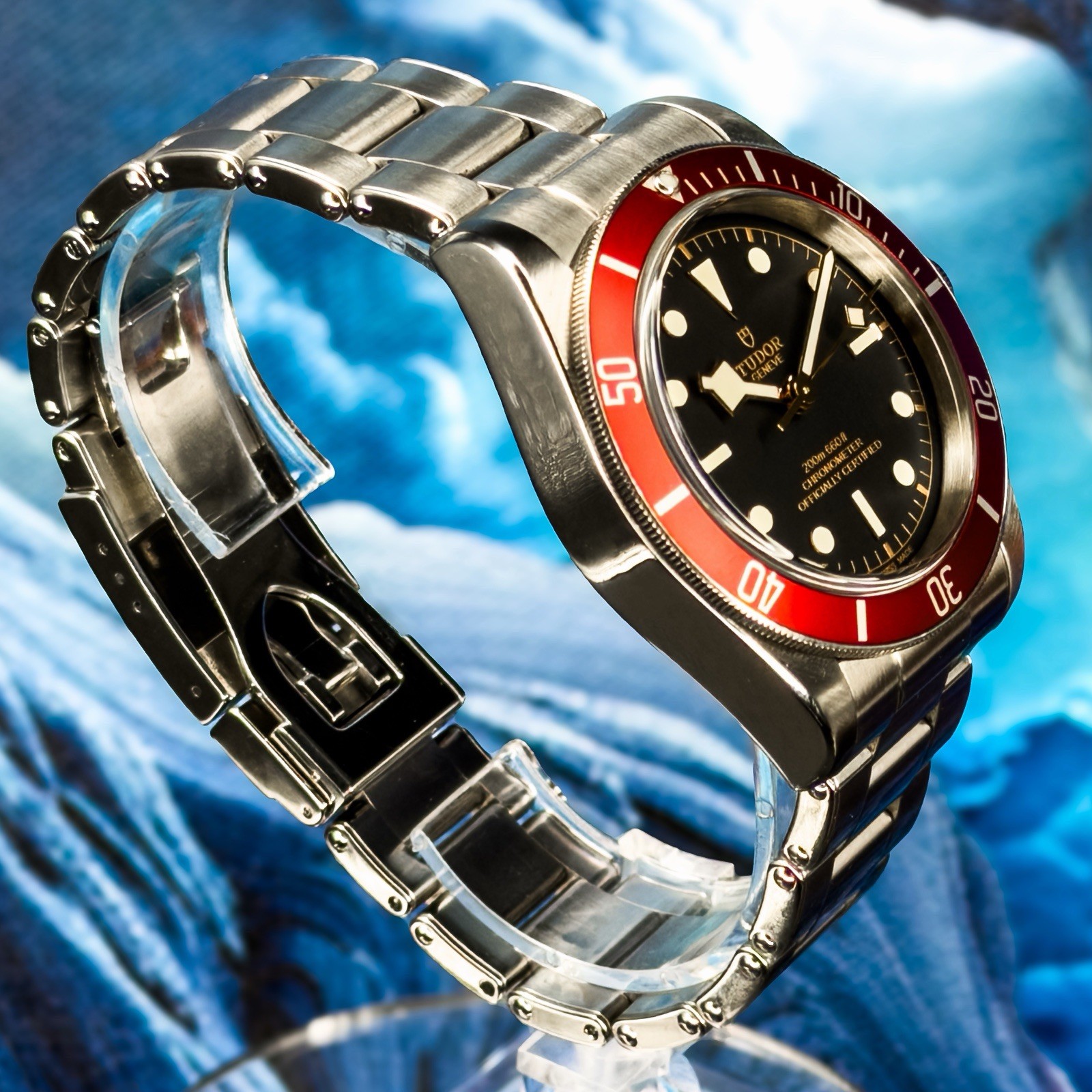 TUDOR Black Bay Heritage 79230R Full Set Black Dial Red Bezel