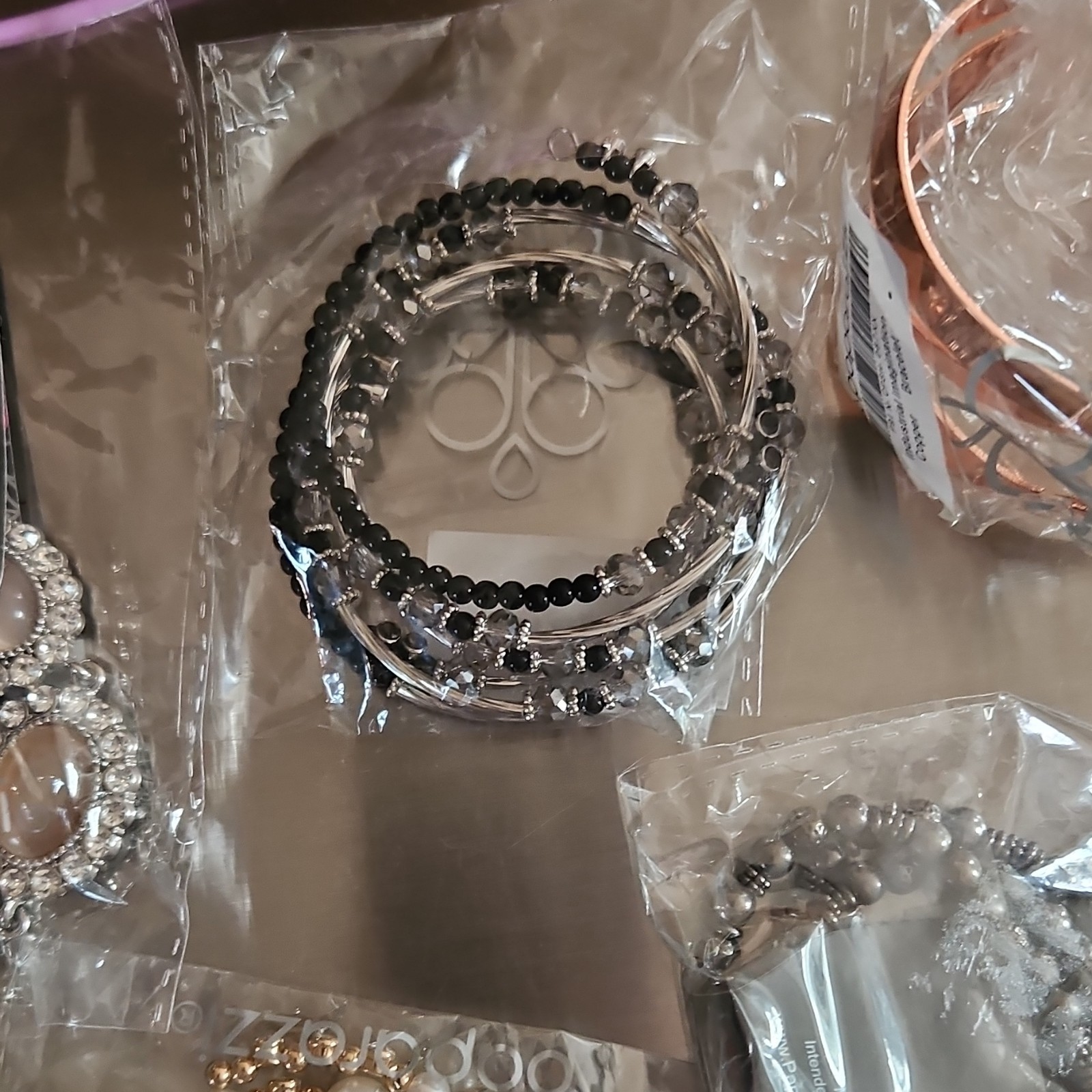 Paparazzi Adjustable Beaded, Bangle, Charm, Cuff, Chain Bracelets Lot, Multicol…