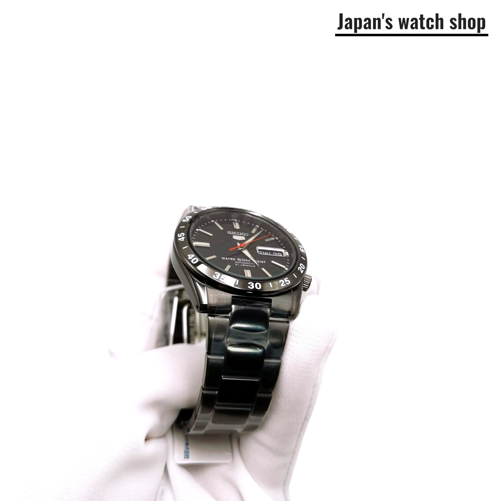 SEIKO SEIKO5 SNKE03K1 Black Automatic Men’s Watch New in Box