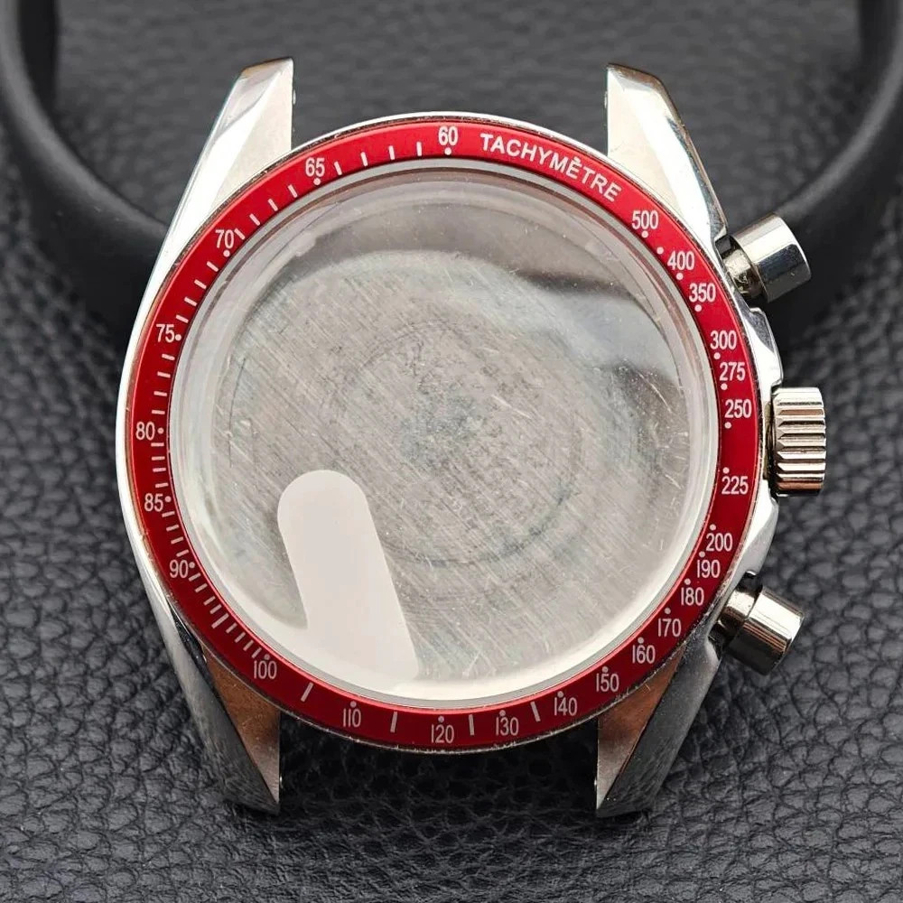 39.7Mm Men’S Watches Metal Case FIT VK63 Movement Case Watch Accessories Watch
